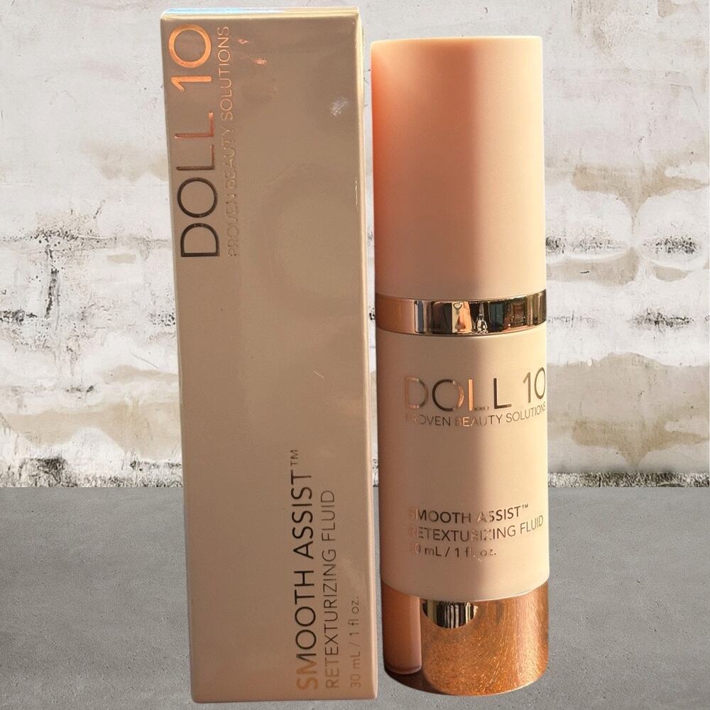 Doll 10 Beauty Smooth Assist Retexturizing Fluid in Medium NIB